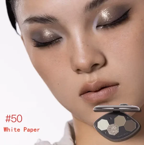 Палітра тіней GIRLCULT Four Great Inventions Eyeshadow Palette #50 White Paper - Зображення 2