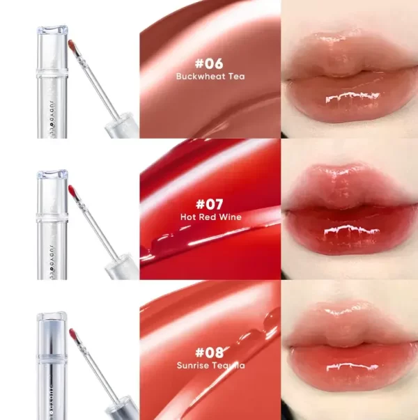 Стійкий блиск для губ Judydoll Ice Watery Lip Gloss - Зображення 5