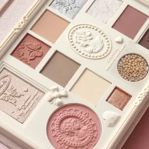 Палітра тіней COLORROSE Lace Embossed Western Antique Makeup Palette