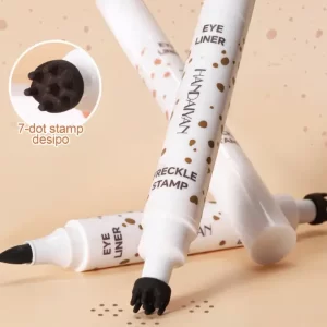Підводка для веснянок HANDAIYAN 2-in-1 Freckle Stamp & Liquid Eyeliner