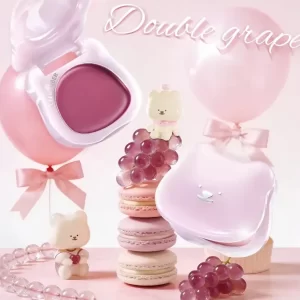 Кремовий засіб для губ та щічок LEEMEMBER Cheek & Lip Cream Double Grape Edition